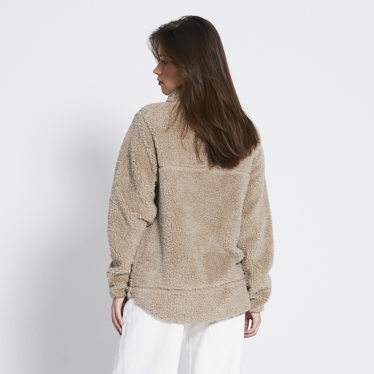 Teddy jacket "Cosy" Beige